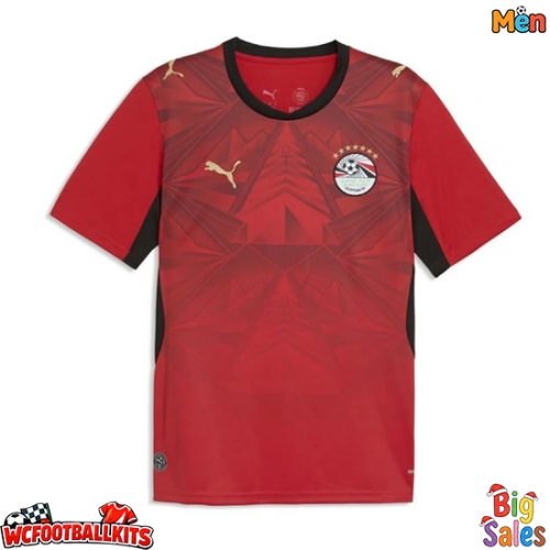 Egypt Replica Home Stadium Shirt World Cup 2026 Short Sleeve